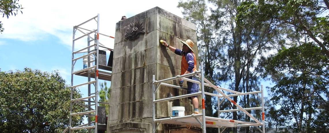 100 years young: Conserving the Gosford Cenotaph for its centenary